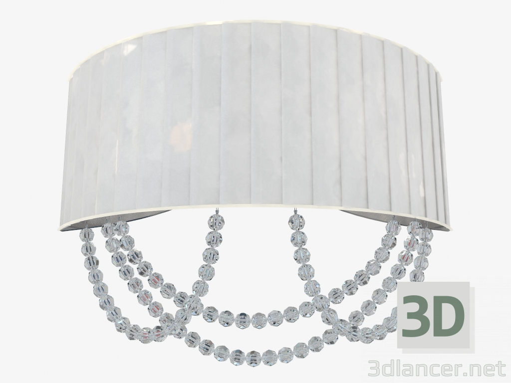 modello 3D Sconce (1402A bianco) - anteprima