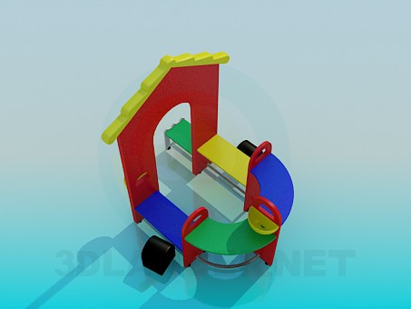 3d model Casa infantil para juegos - vista previa