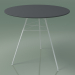 Modelo 3d Mesa de exterior com bancada redonda 1814 (H 74 - D 79 cm, HPL, V12) - preview