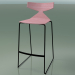 3d model Taburete de bar apilable 3704 (rosa, V39) - vista previa