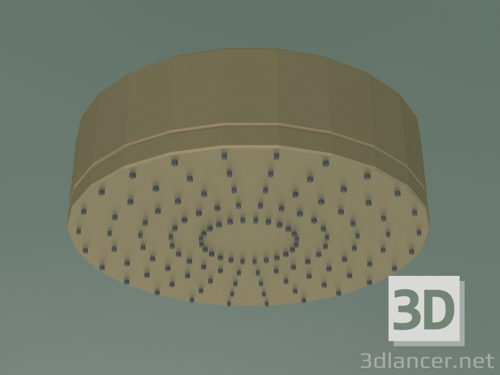 3d model Overhead shower 180 1 jet (28489140) - preview