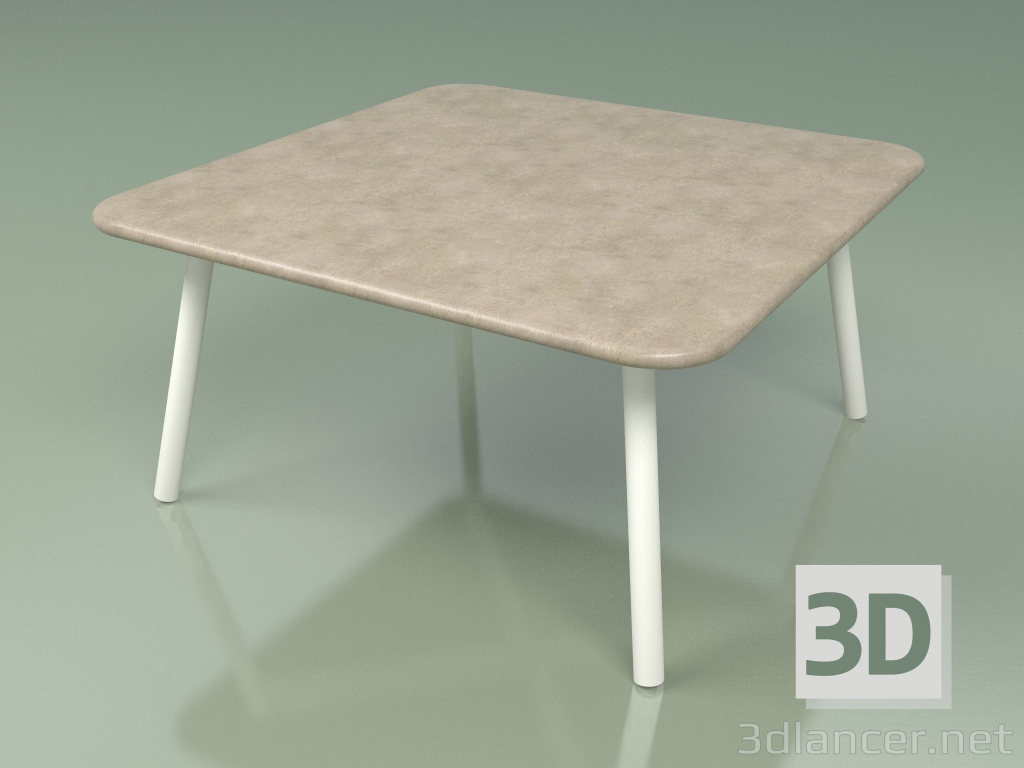 Modelo 3d Mesa de centro 011 (Metal Milk, Farsena Stone) - preview