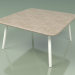 3d model Mesa de centro 011 (Metal Milk, Farsena Stone) - vista previa