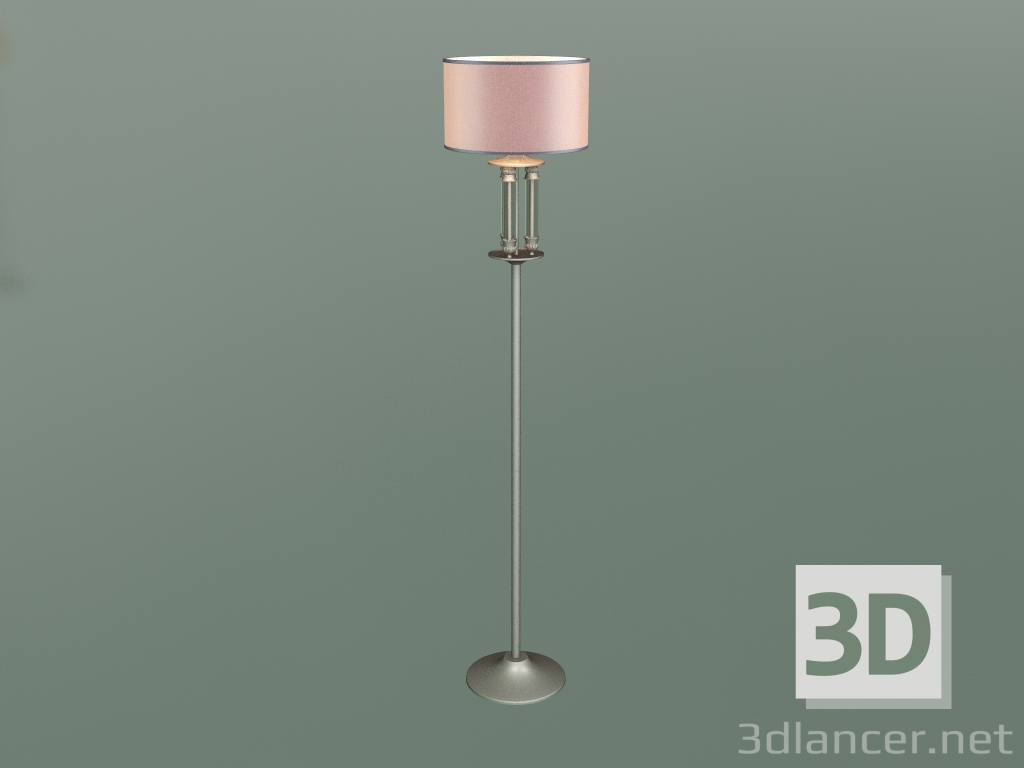 Modelo 3d Candeeiro de pé 01046-1 (níquel acetinado) - preview