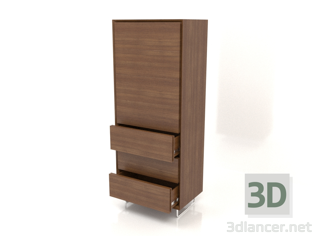 3d модель Комод TM 013 (відкритий) (600x400x1500, wood brown light) – превью