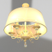 modello 3D Lampadario Driana (FR2405-PL-05C-BZ) - anteprima