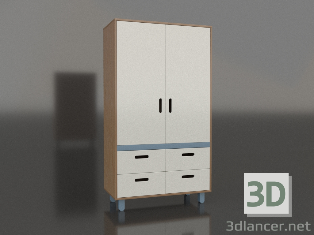 modèle 3D Armoire fermée TUNE HA (WZTHAA) - preview