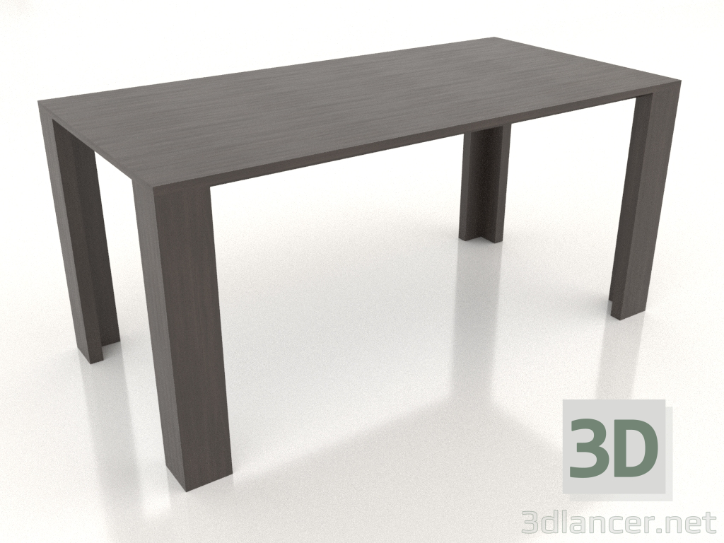 modèle 3D Table à manger Serenity 1600x800x750 mm (option 3) - preview