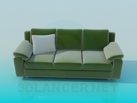 3D Modell Sofa - Vorschau