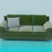 3D Modell Sofa - Vorschau