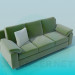 3D Modell Sofa - Vorschau