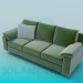 3D Modell Sofa - Vorschau