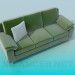 3D Modell Sofa - Vorschau