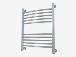 Heated towel rail Bohemia + curved (600x500)