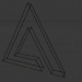 Modelo 3d Logotipo da AIMP - preview