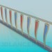 modèle 3D Balustrade - preview