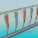 3d model Railing - preview