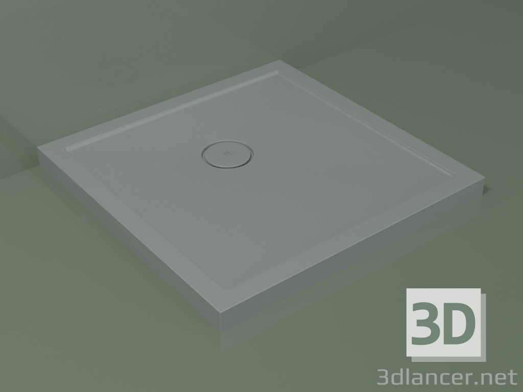 3d model Shower tray Medio (30UM0127, Silver Gray C35, 80x80 cm) - preview