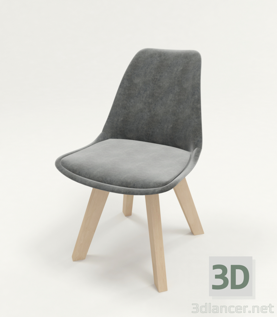 3d Chair FRANKFURT model buy - render