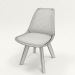 3d Chair FRANKFURT model buy - render