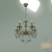 Modelo 3d Candelabro pingente Ravenna 10104-5 (antigo cristal de bronze claro) - preview