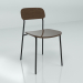 3d model Silla 52° - 12° COPENHAGUE - vista previa