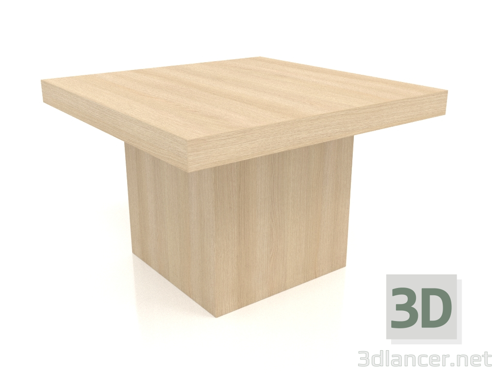 Modelo 3d Mesa de centro JT 10 (600x600x400, madeira branca) - preview