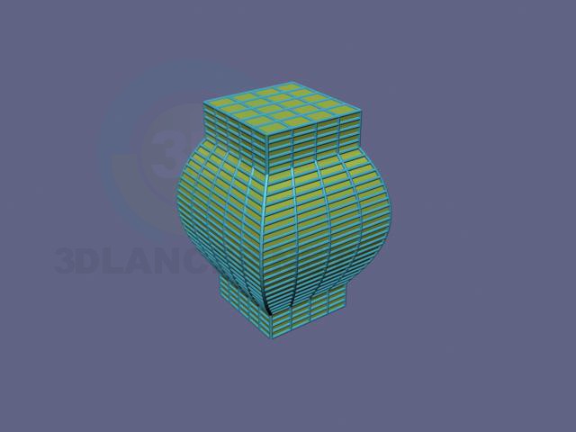 3d model Lampara China - vista previa