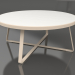 3d model Mesa de comedor redonda Ø175 (DEKTON Zenith, Arena) - vista previa