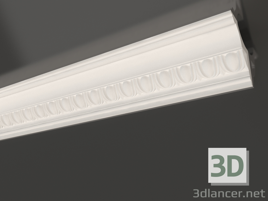 modèle 3D Corniche de plafond en plâtre KL 029 (111x95x1034) - preview