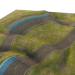 3d Pump track model buy - render