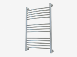 Heated towel rail Bohemia + curved (800x500)