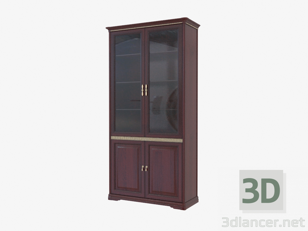 modello 3D Custodia per libri a due porte (1125х2199х447) - anteprima