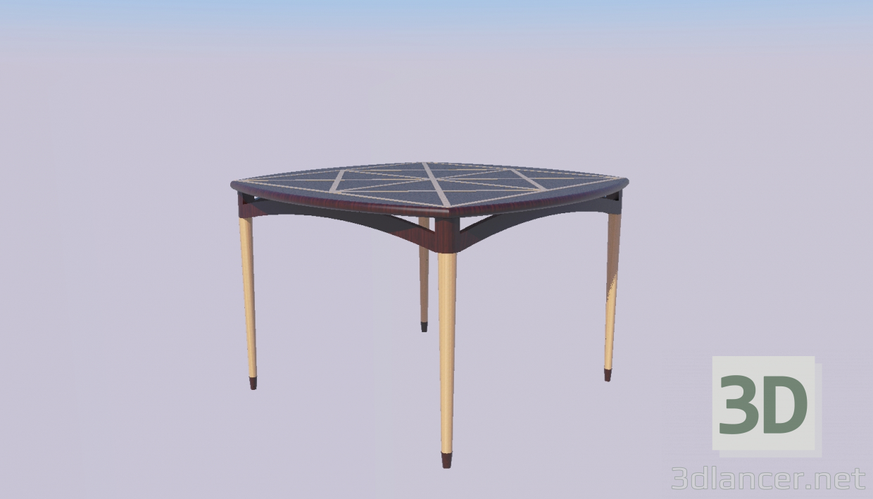 3d model Dining table - preview