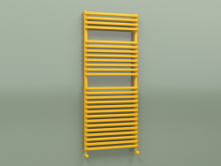 Towel rail NET (1200x500, Melon yellow - RAL 1028)