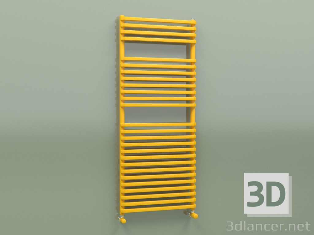 3d model Barra de toalla NET (1200x500, amarillo melón - RAL 1028) - vista previa