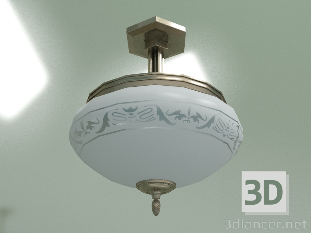 3d модель Плафоньера DECOR KLOSZ DEC-PL-3(P) – превью