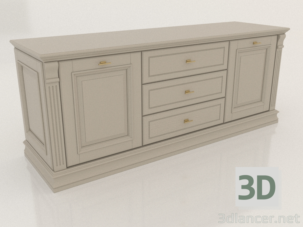 Modelo 3d Suporte de TV (Pastel) - preview