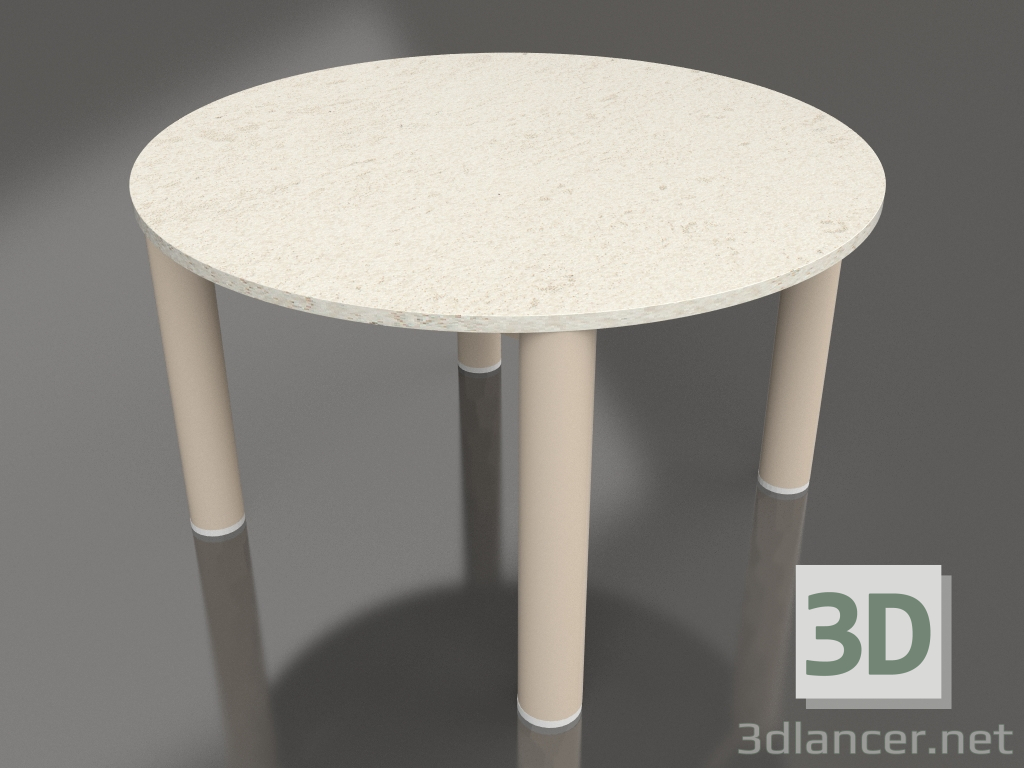 Modelo 3d Mesa de centro D 60 (Areia, DEKTON Danae) - preview