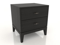 Bedside table STAND 450 mm (black RAL 9005)