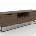 3d model Mueble de TV 1500 mm (nogal fresno aclarado) - vista previa