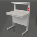 modello 3D Tavolo da laboratorio con ripiano 900 CM 900 - anteprima