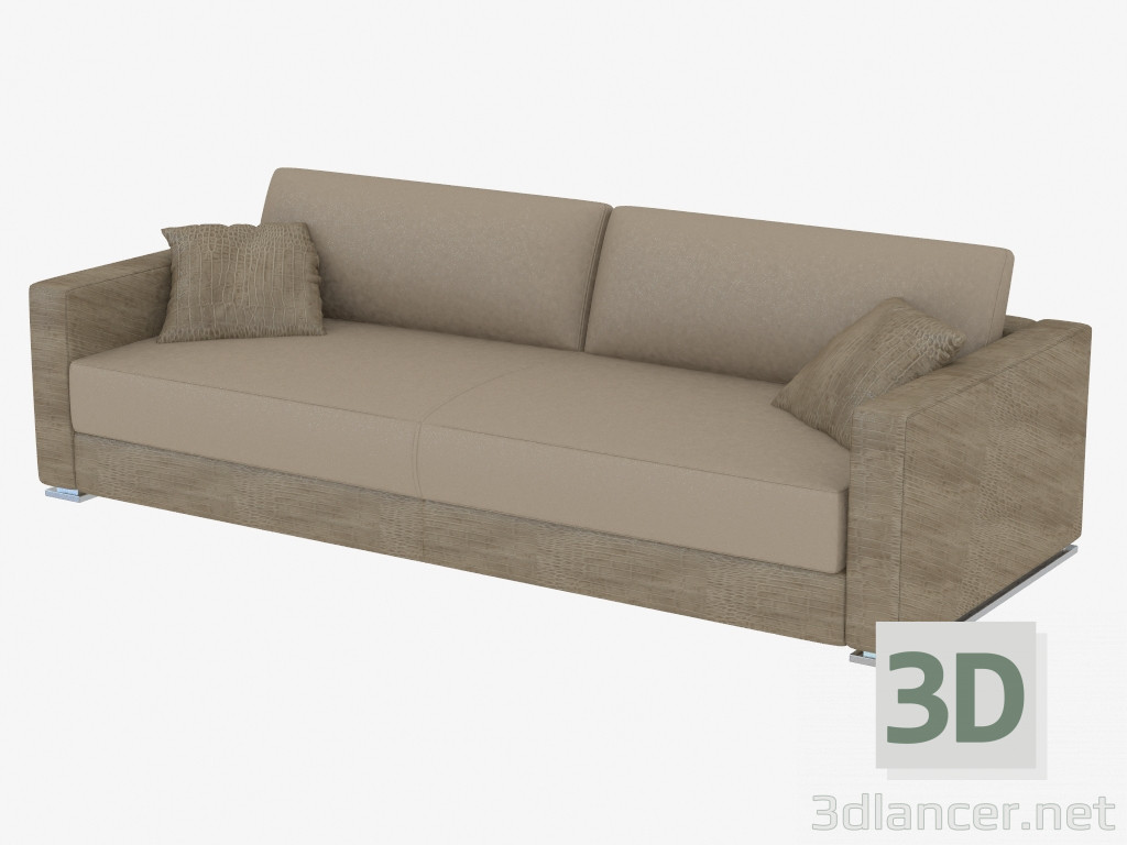 3D modeli Modern deri kanapele Cassandra (240х100х75) - önizleme