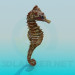 3d model Sea horse - preview