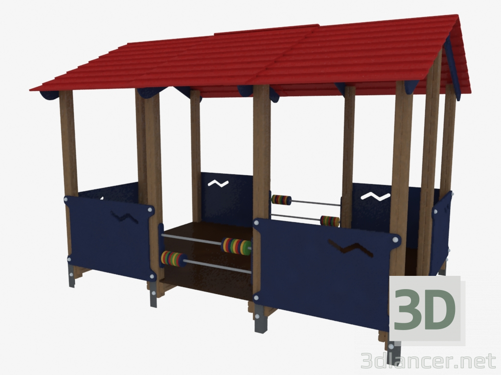 3d модель Теневой навес (4051) – превью