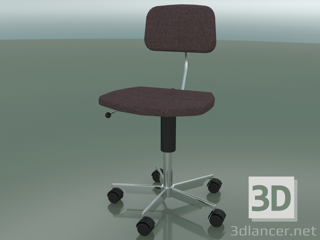 3d model Silla tapizada de tela (2534-B) - vista previa