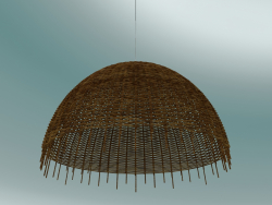 Luminária pendente de rattan (95)