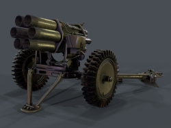 Nebelwerfer modèle 3D