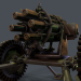 3d Nebelwerfer 3d model модель купить - ракурс