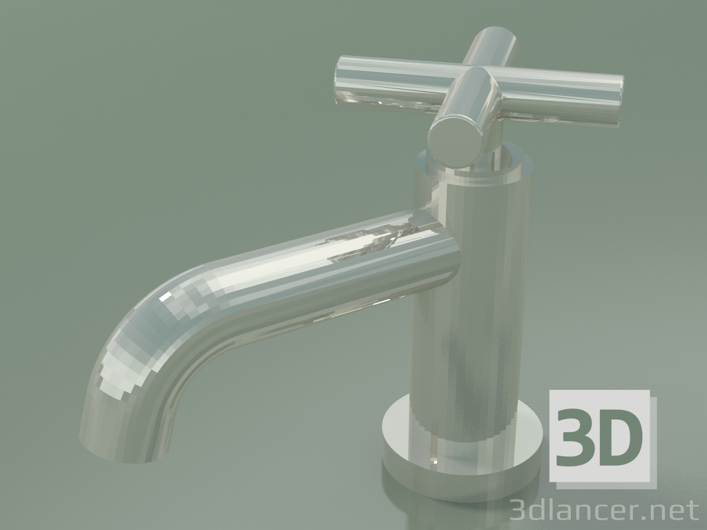 3d model Mezclador de agua fría para instalación independiente (17500892-080010) - vista previa